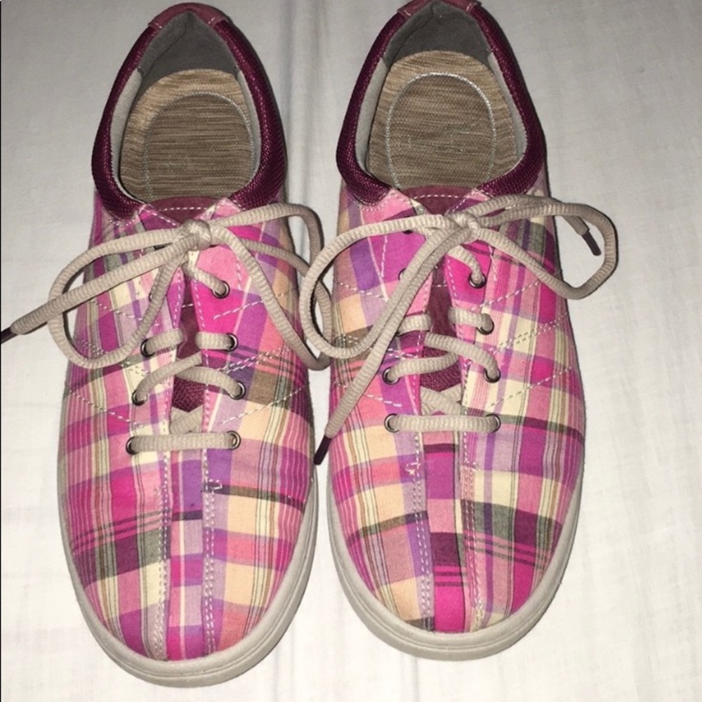 Dansko Brandi plaid sneaker